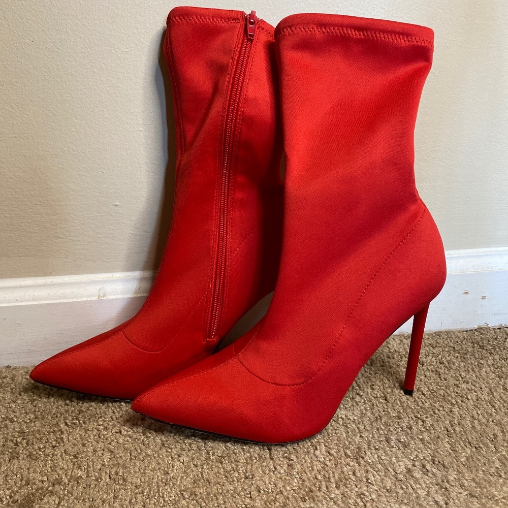 Red Heeled Boots